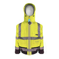 EXTREME GORE-TEX PYRAD® CAT 3 FR/ARC Rated Breathable High Visibility Rainwear Bomber Jacket Yellow/Black