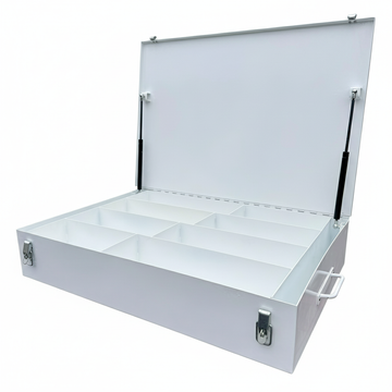 8-Compartment Bolt Bin for 5/8" & 3/4" Bucket Truck