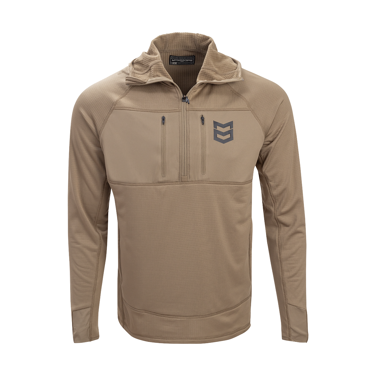 GEO GRID FLEECE 205gsm HOODIE - Brush / XXXL