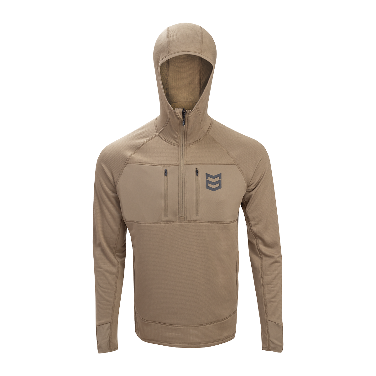 GEO GRID FLEECE 205gsm HOODIE