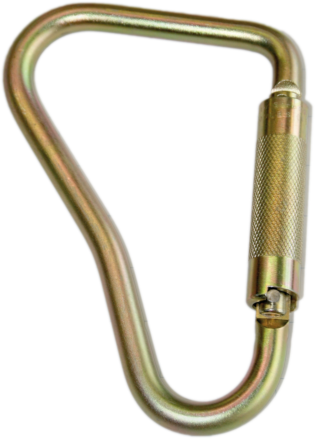 Large Size Steel Carabiner - ANSI Rated Gate