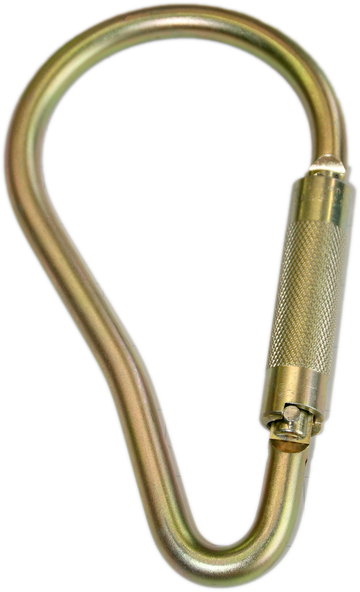 Large Size Steel Carabiner - ANSI Rated Gate