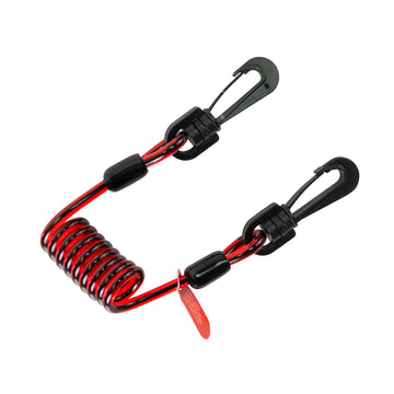 Coil Wrist Tether Single-Action (Non-conductive) - 1kg/ 2.2lb