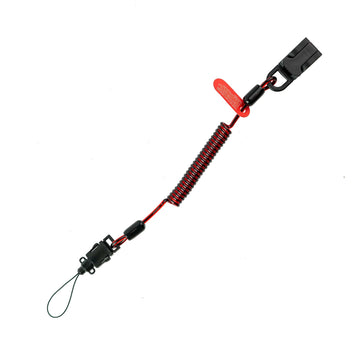 Coil E-Tether With Poly Clamp (Non-Conductive) - 0.5kg / 1.1lb
