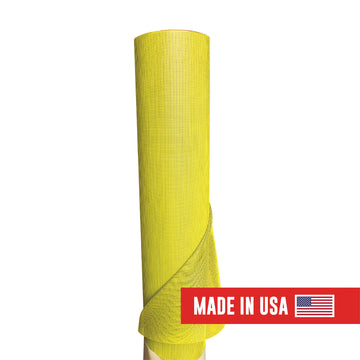 GrippGrid Yellow FR Grid Mesh Matting 90 ft x 5 ft