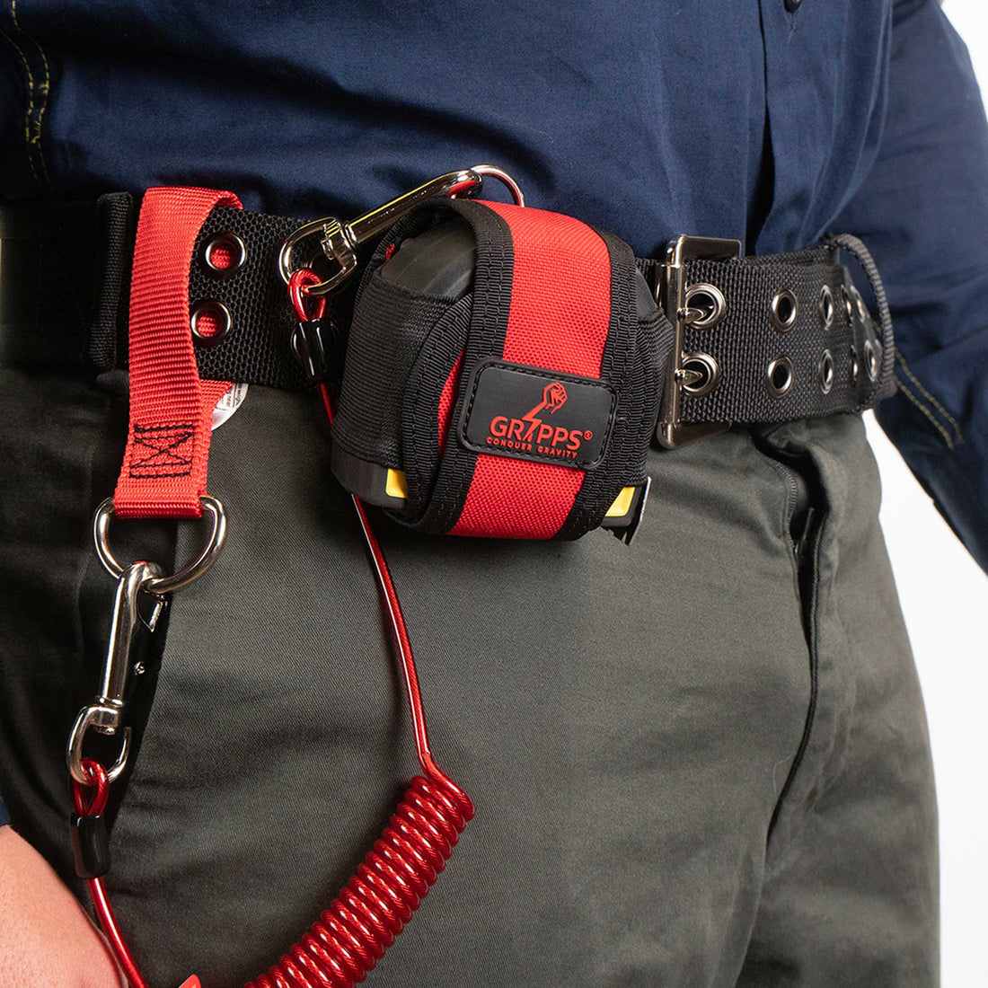PPE Drop Prevention Pack With Radio Holster