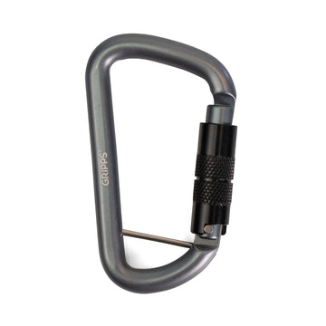 Dual-Action Carabiner, Non-Swivel - 7kg / 15lb
