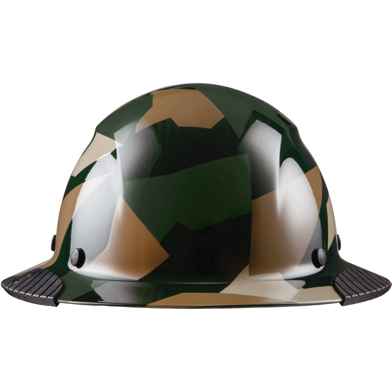 Load image into Gallery viewer, DAX Jungle Carbon Fiber Full Brim Hardhat
