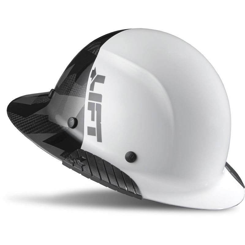 Load image into Gallery viewer, DAX Carbon Fiber Camo Full Brim Hardhat
