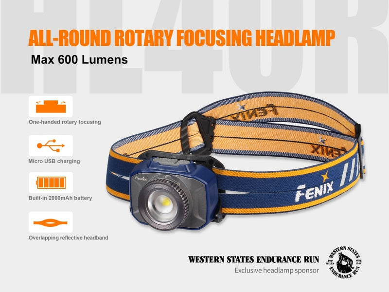 Load image into Gallery viewer, Focusable USB Rechargeable LED Headlamp - HL40R
