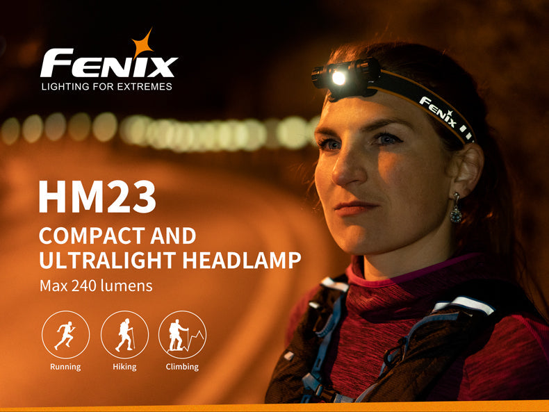 Load image into Gallery viewer, Compact Hiking and Running Headlamp - HM23
