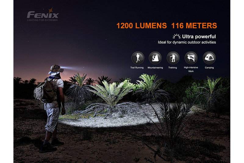 Load image into Gallery viewer, Outdoor LED Headlamp - 1200 Lumens - HM60R
