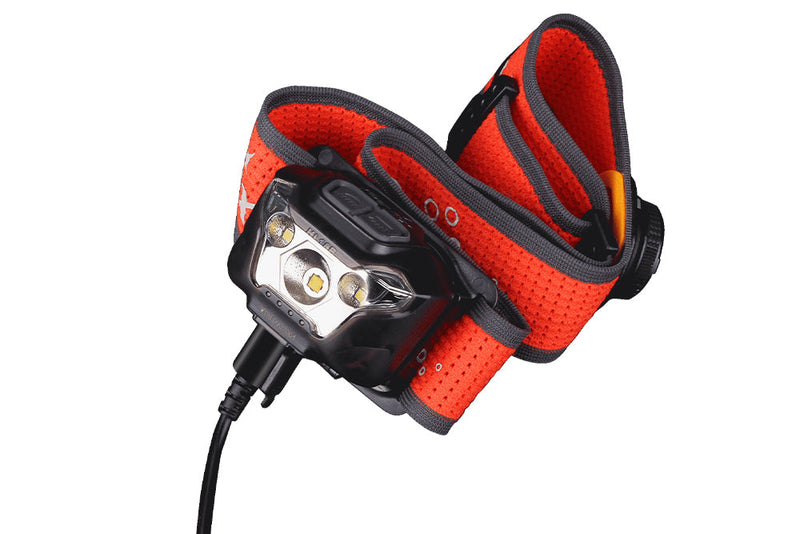 Load image into Gallery viewer, Lightweight Rechargeable LED Headlamp - 500 Lumens - HL18R-T
