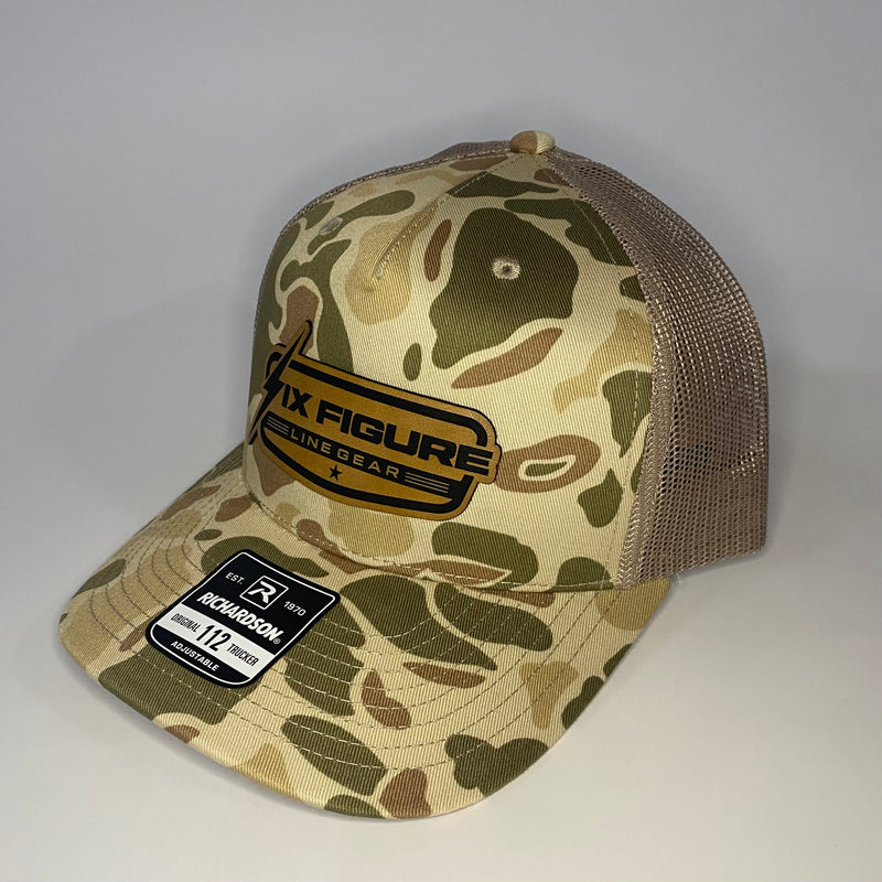 Load image into Gallery viewer, Harvest Duck Camo Richardson 112 Hat
