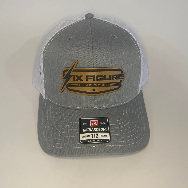 Load image into Gallery viewer, Heather Gray &amp; White Richardson 112 Hat
