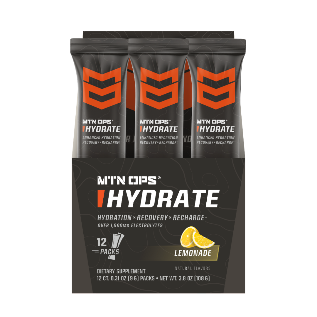 Hydrate - Lemonade - Trail Pack - Box - 12