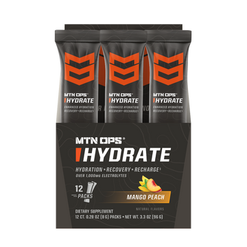 Hydrate - Mango Peach - Trail Pack - Box - 12