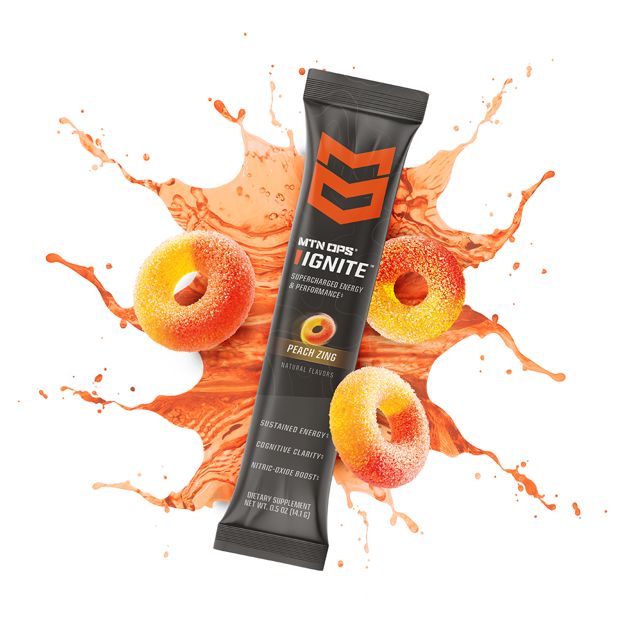 IGNITE - Peach Zing - Trail Pack - Box - 12