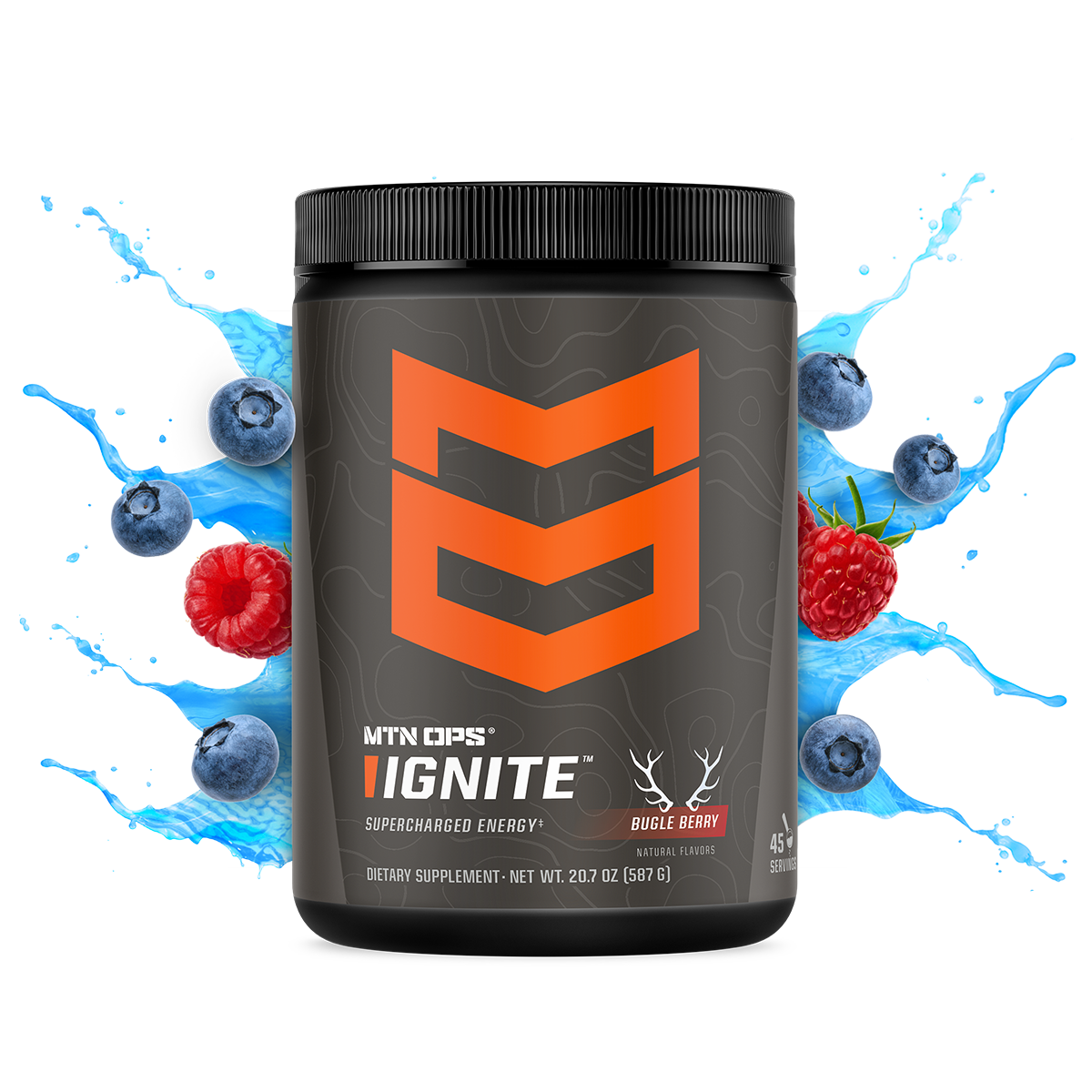 IGNITE - Bugle Berry / Tub - 45 Servings