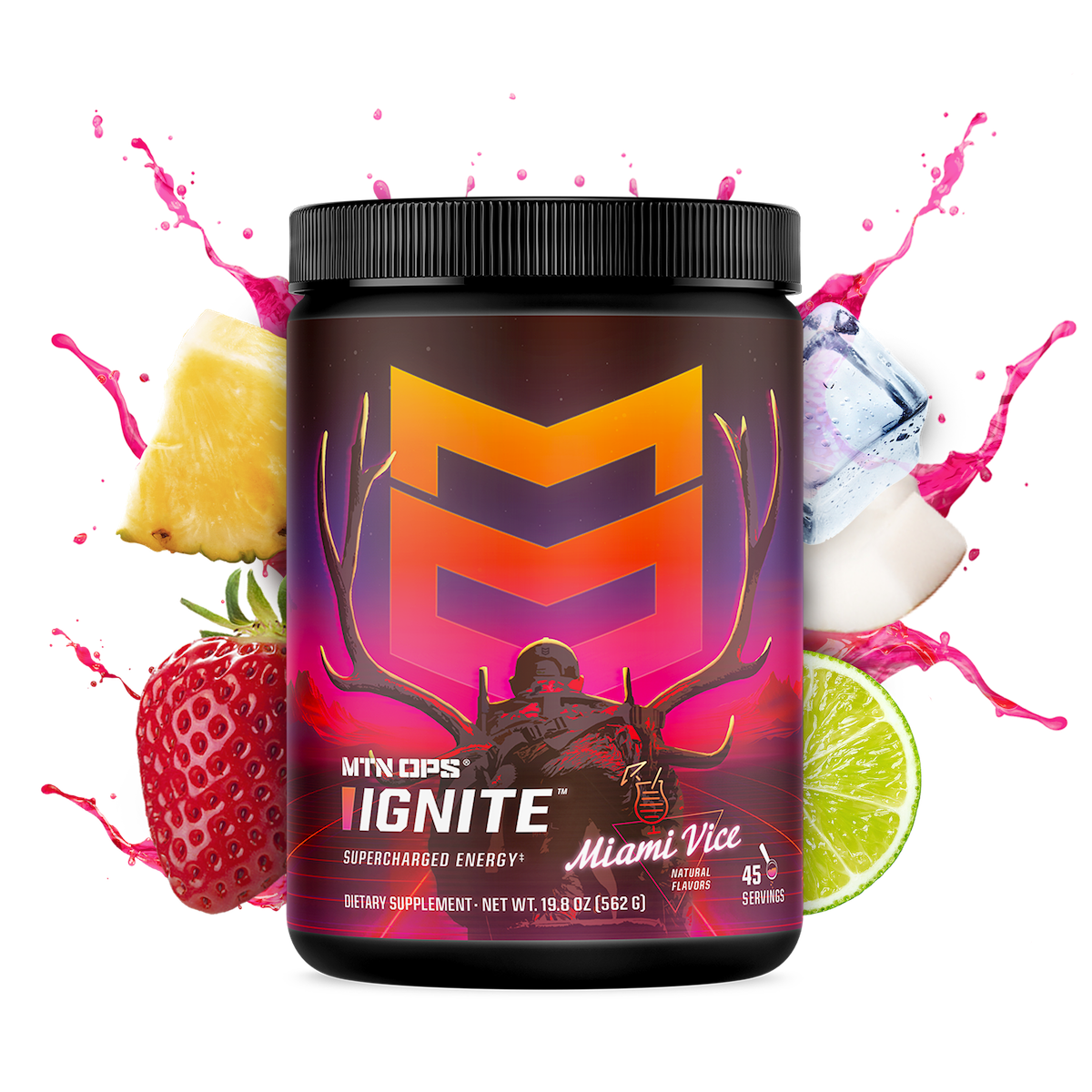 IGNITE - Miami Vice / Tub - 45 Servings