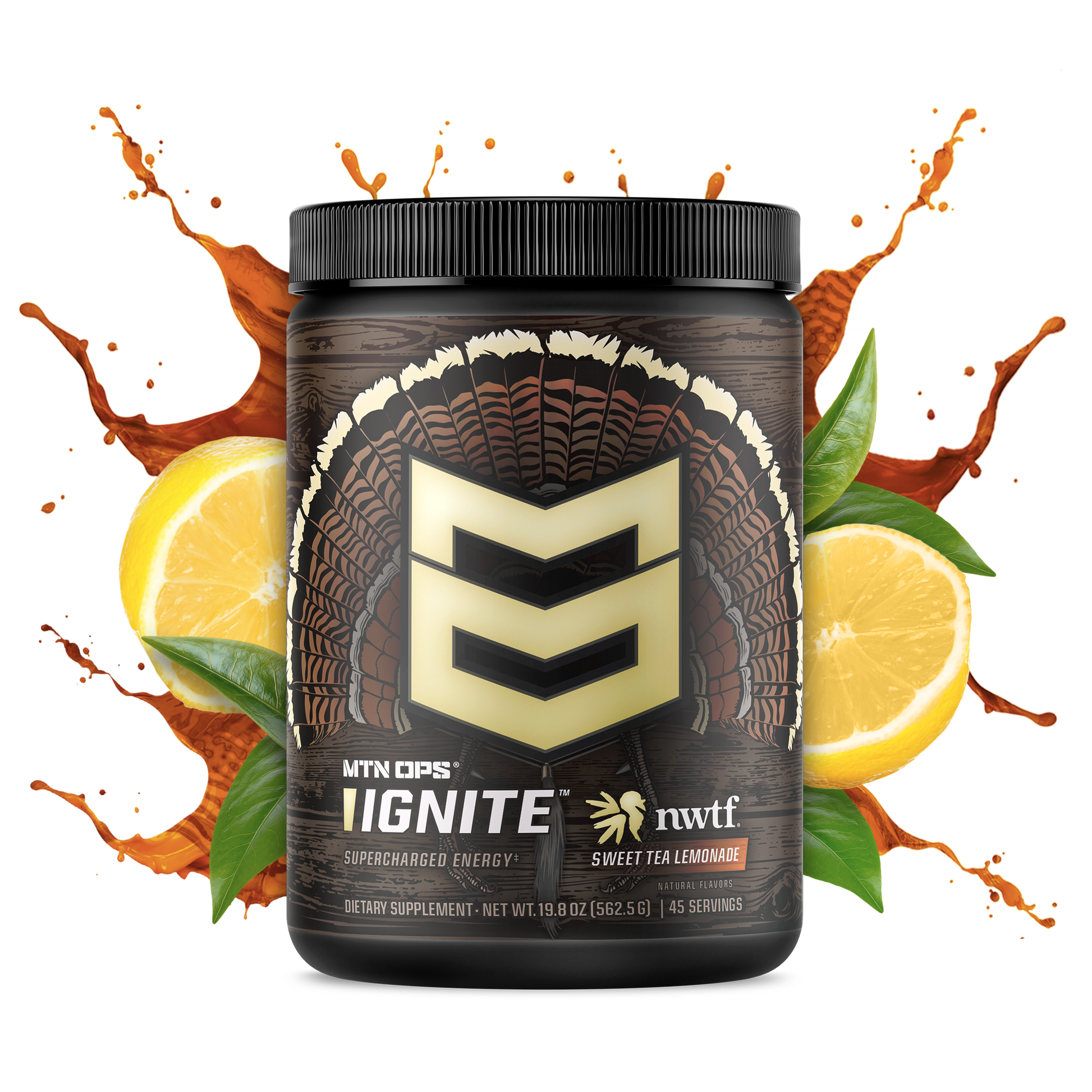 IGNITE - Sweet Tea Lemonade - NWTF Edition / Tub - 45 Servings