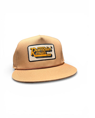 Brown Ramblin Man Rope Hat