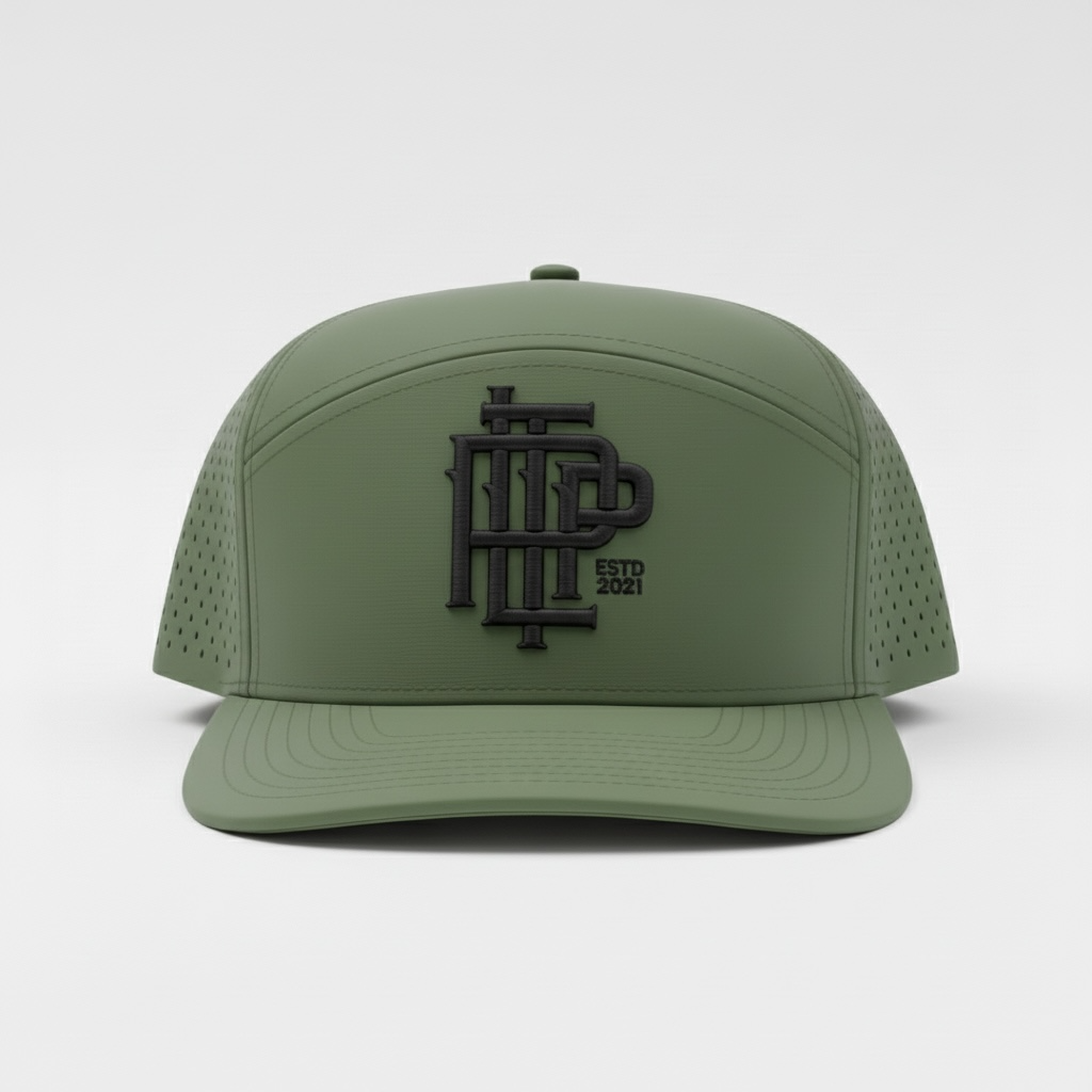 Loden on Black Snapback