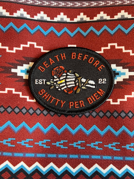 "Shitty Per Diem" Velcro Patch