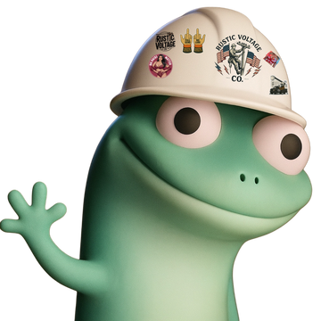Lizard lizard lizard Hard hat sticker