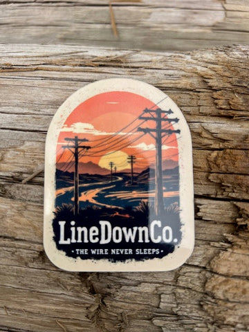 The Sunset sticker