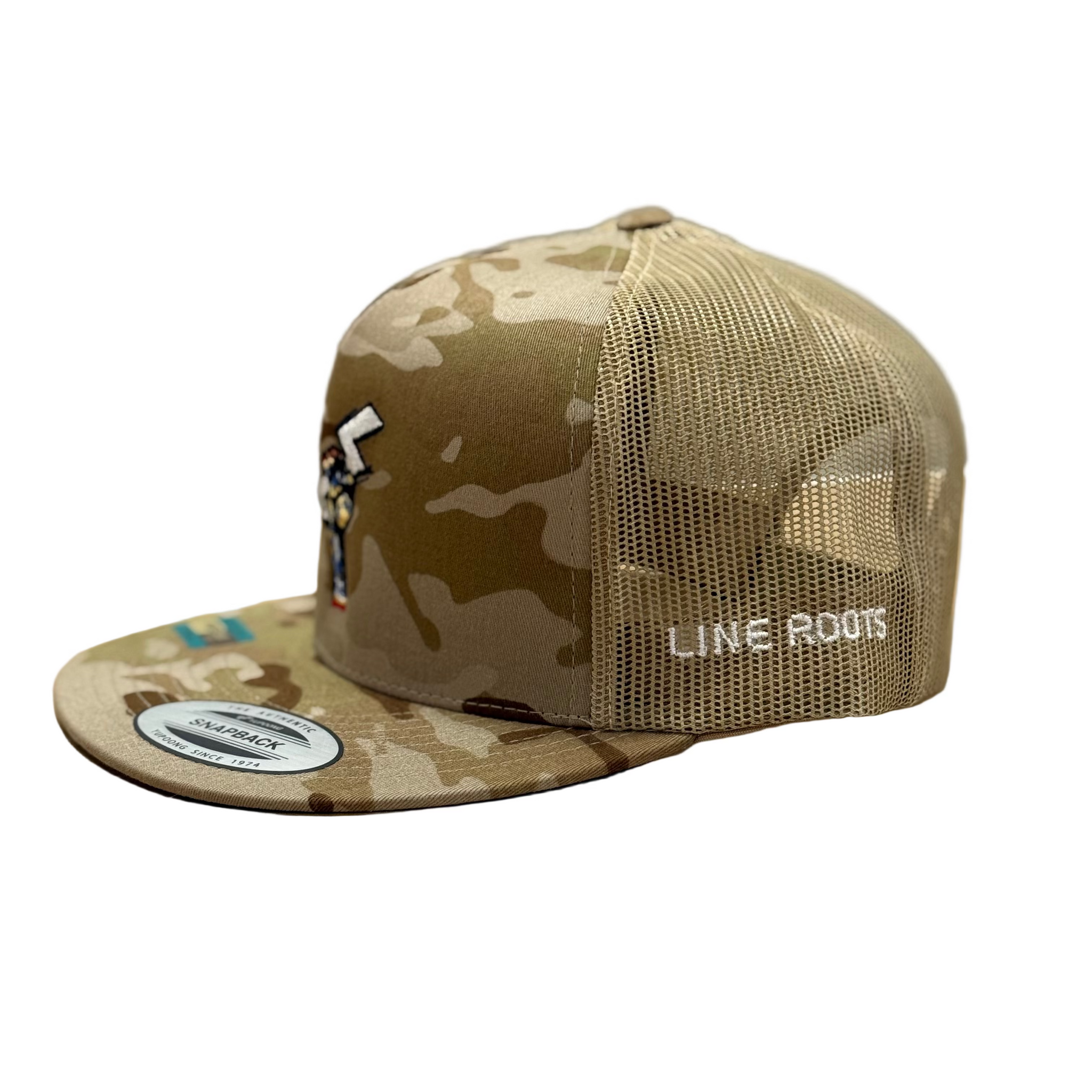 Brotherhood Tan Camo Trucker