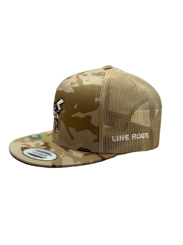 Brotherhood Tan Camo Trucker