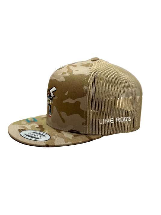 Brotherhood Tan Camo Trucker