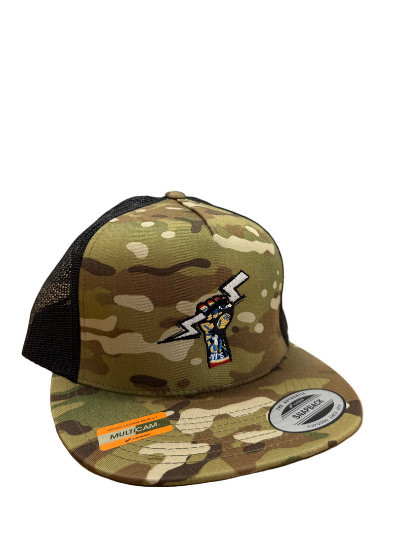 Load image into Gallery viewer, Brotherhood Green Camo Trucker
