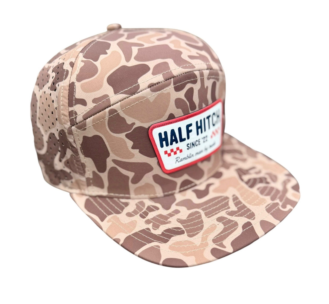 Duck Camo 7-Panel Hat