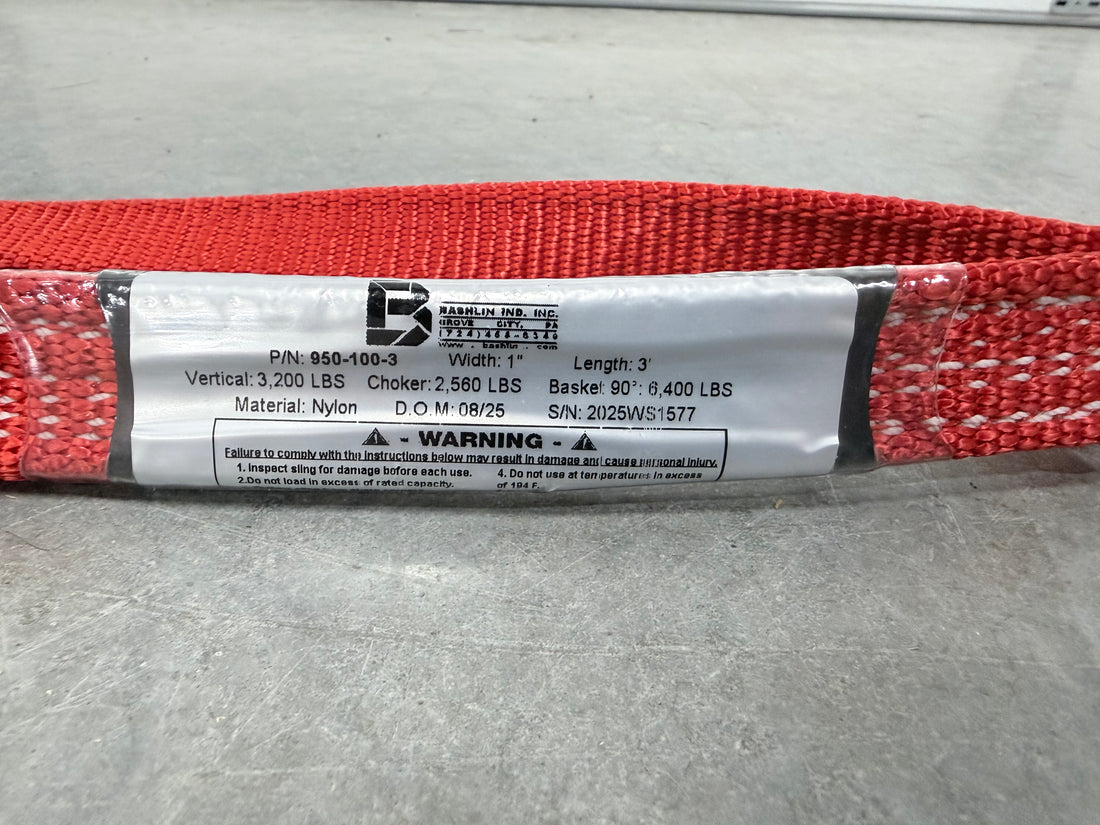 Bashlin Endless Nylon Sling - 950-100