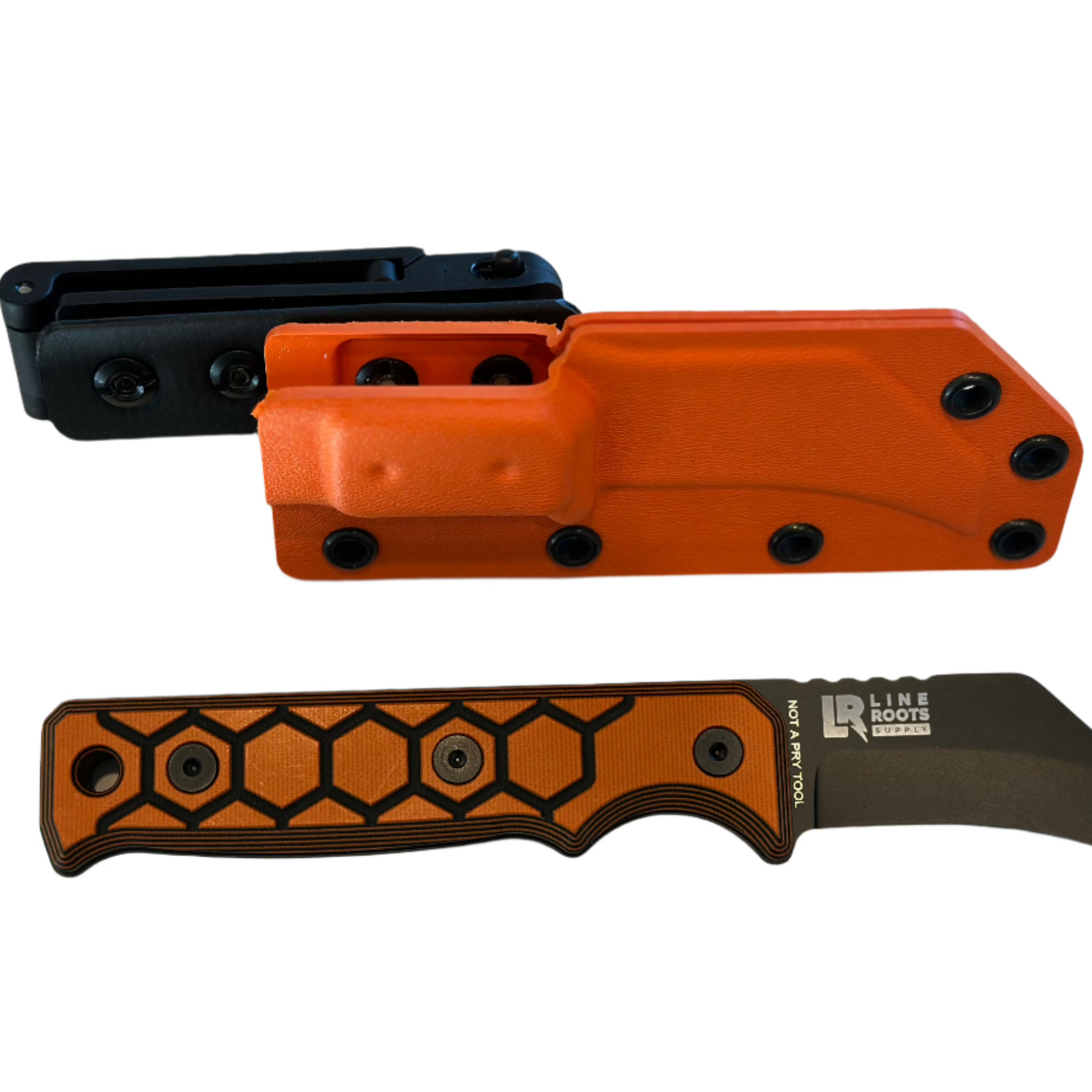 LR-Lineman Skinner W/ Orange Sheath