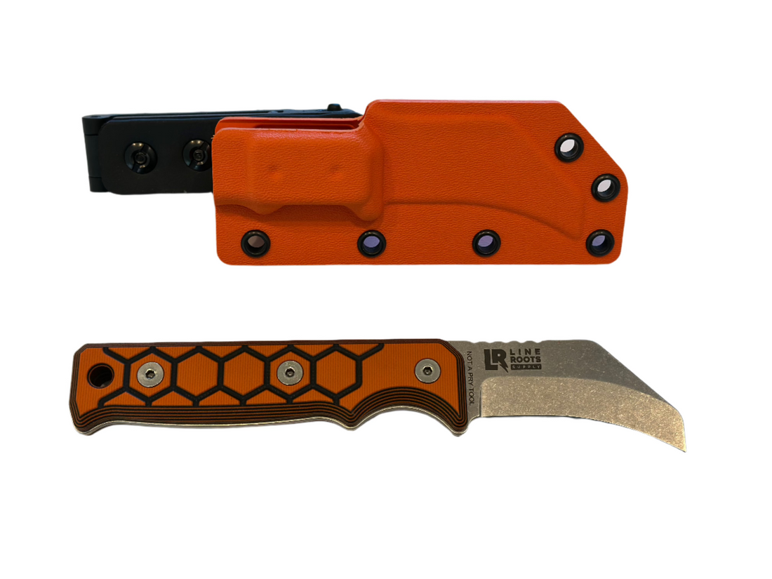 LR-Lineman Skinner W/ Orange Sheath