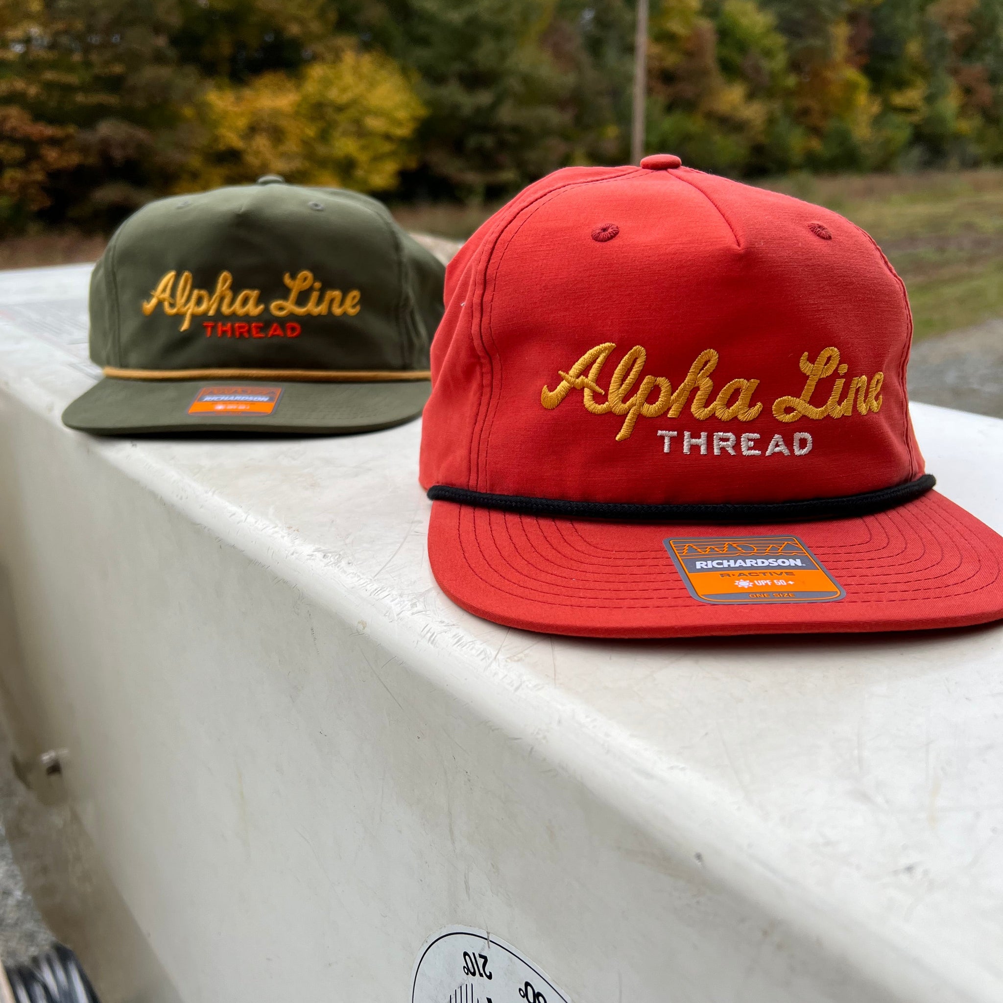 Richardson 256 - Dark Orange & Black