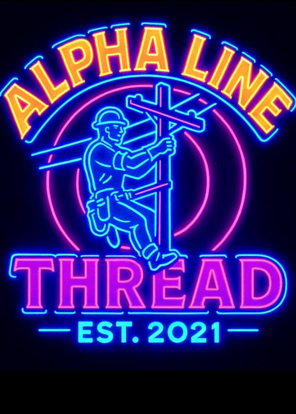 Neon climber magnet