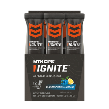 IGNITE - Blue Raspberry Lemonade - Trail Pack - Box - 12
