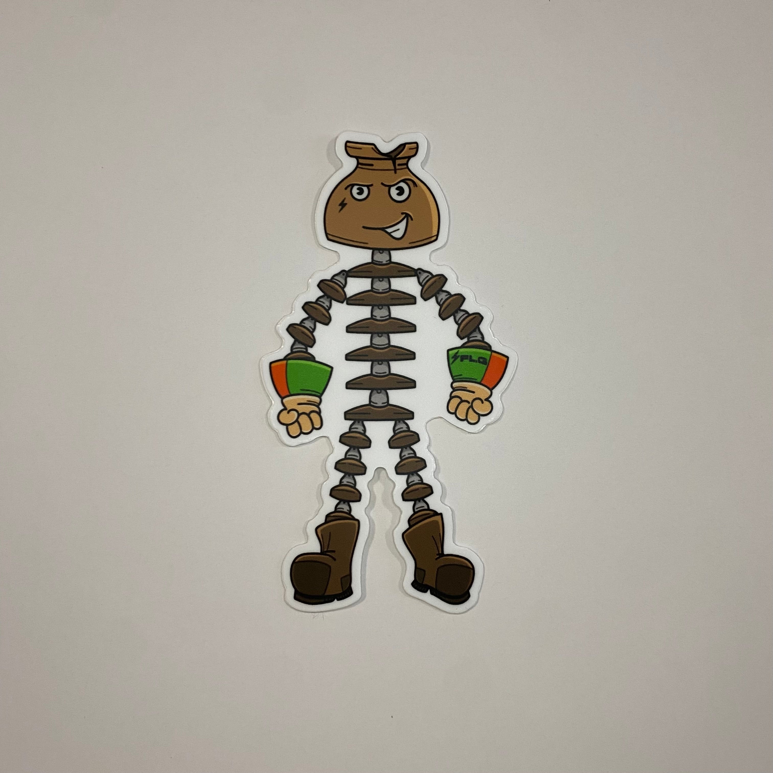 Insulator Man Sticker