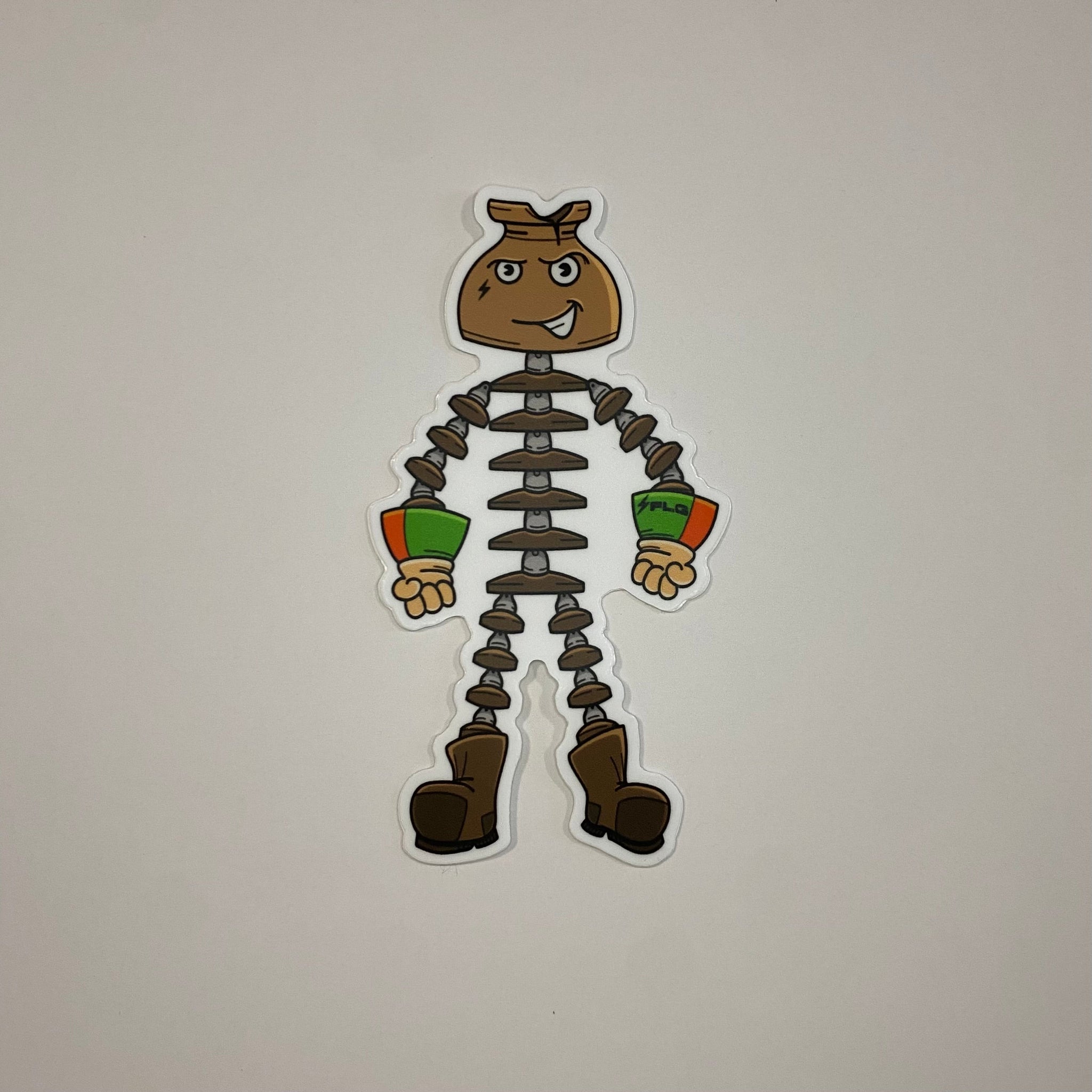 Insulator Man Sticker