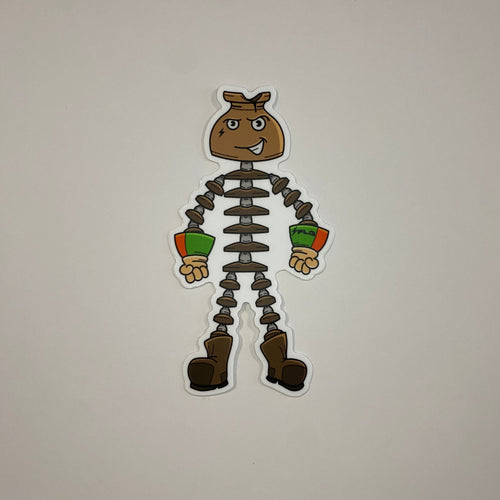 Insulator Man Sticker