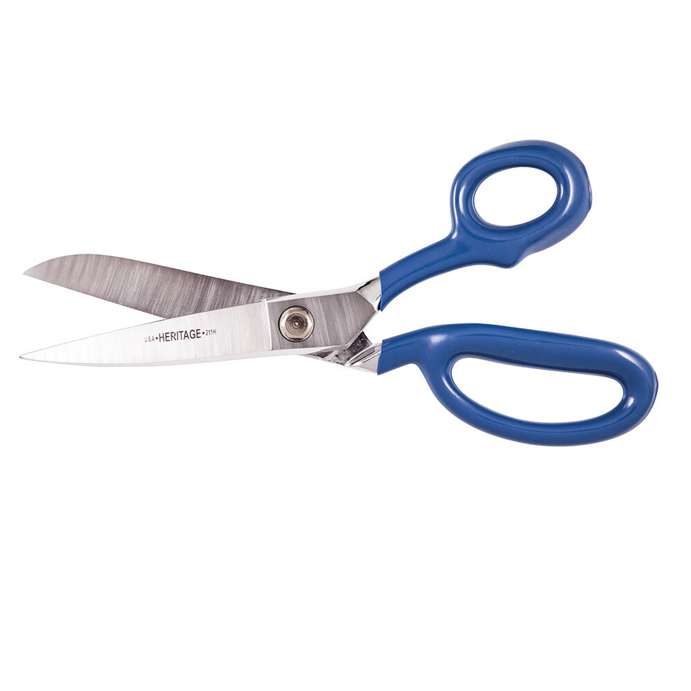 Klein 211H Bent Trimmer, Knife Edge, Blue Coated, 11-1/2"