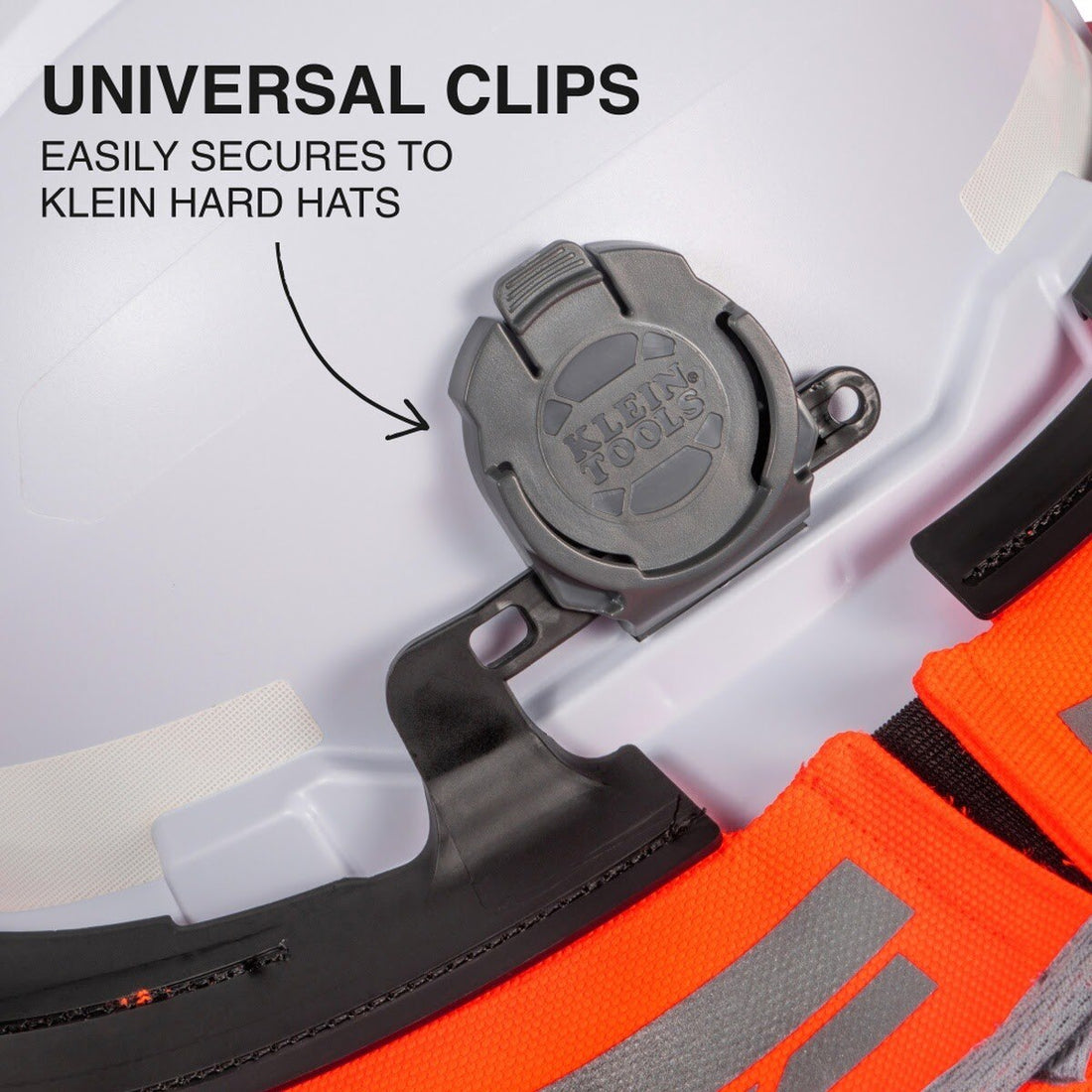 Klein 3010 Full Brim Sombrero for Hard Hats with Removable Neck Shade and UPF 50+ Protection