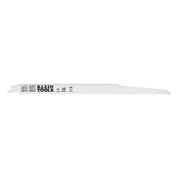 Klein 31761 12" 6 TPI Reciprocating Saw Blades, 5-Pack