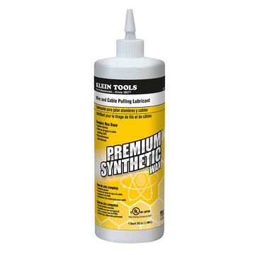 Klein Tools 51010 Premium Synthetic Wax Cable Pulling Lube 1-Quart