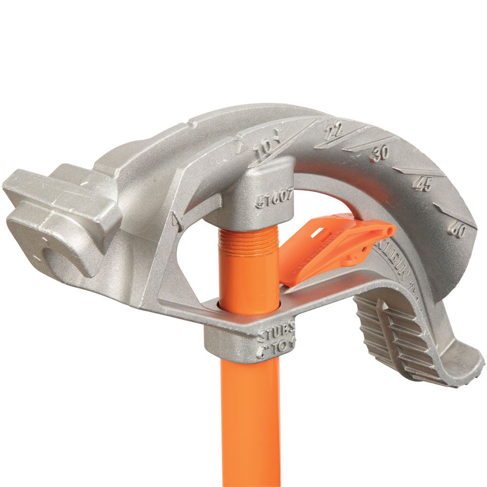 Klein 51607 Aluminum Conduit Bender Full Assembly, 3/4" EMT with Angle Setter
