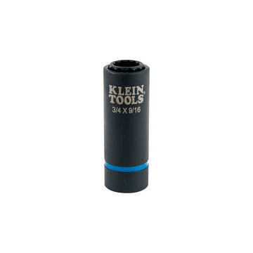 Klein 66001 2-in-1 12-Point Impact Socket 3/4" and 9/16"